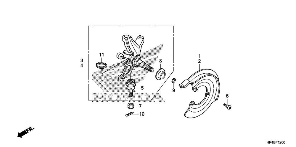 Front knuckle (2wd)