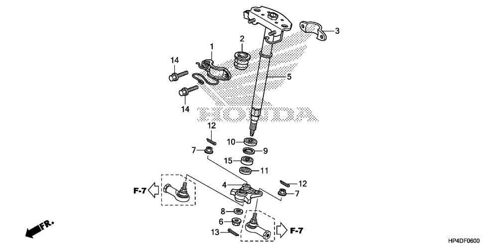 Steering shaft (std)