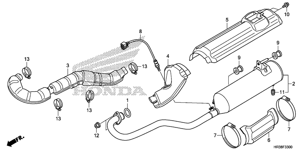 Exhaust muffler