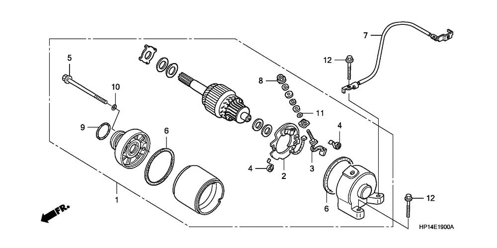 Starter motor