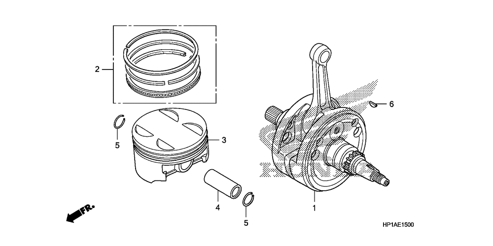 Crankshaft & piston