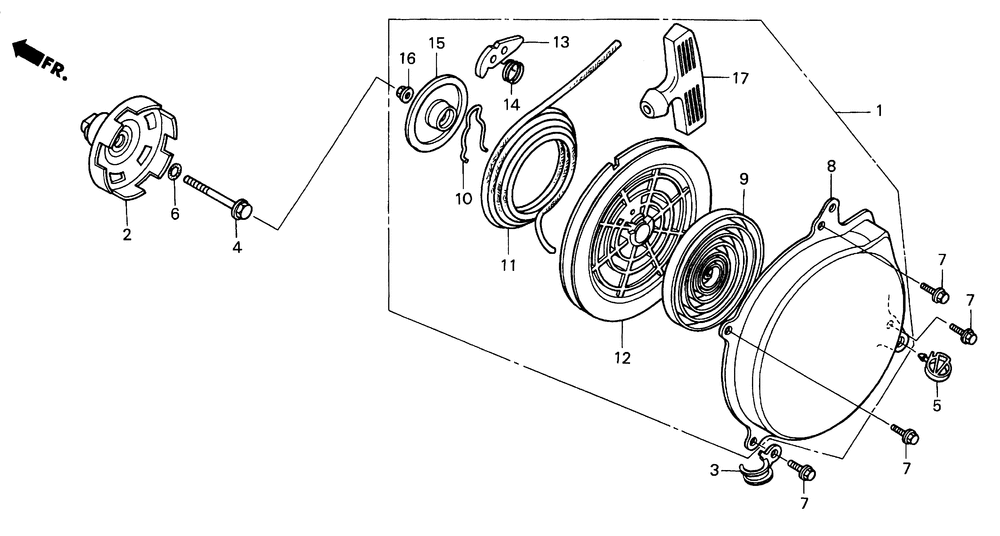 Recoil starter