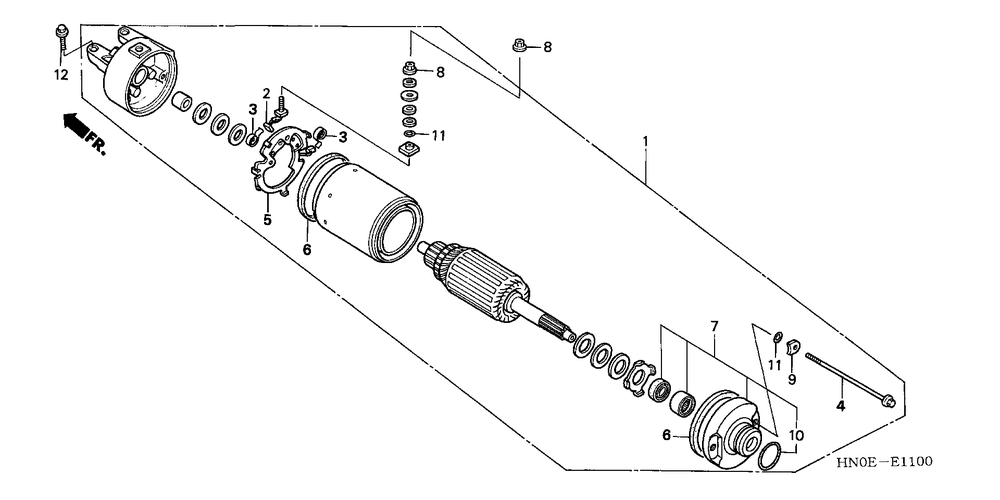 Starter motor