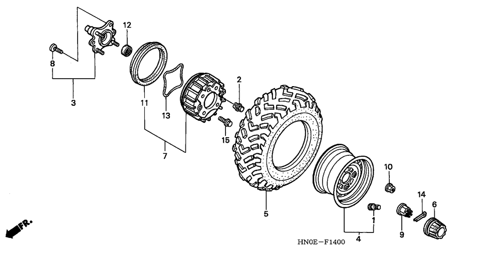 Front wheel