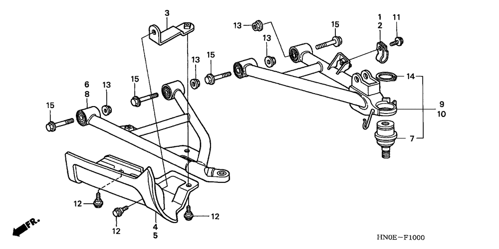 Front arm