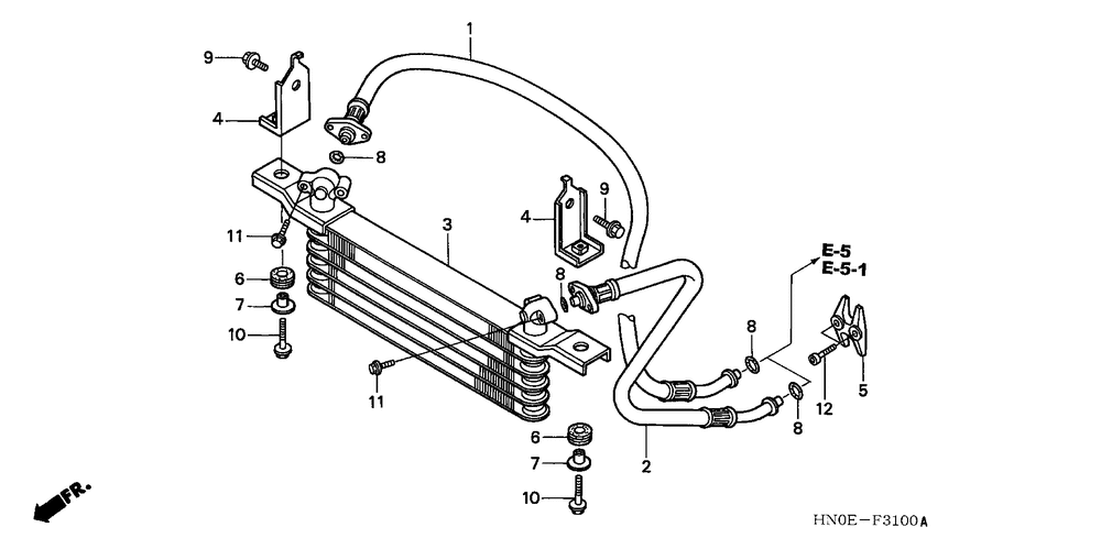 Oil cooler