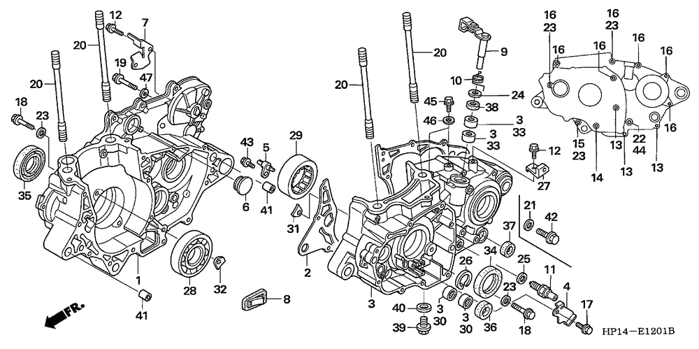 Crankcase (06-)