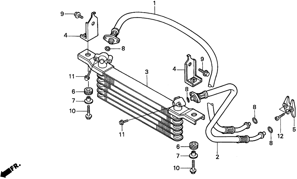 Oil cooler