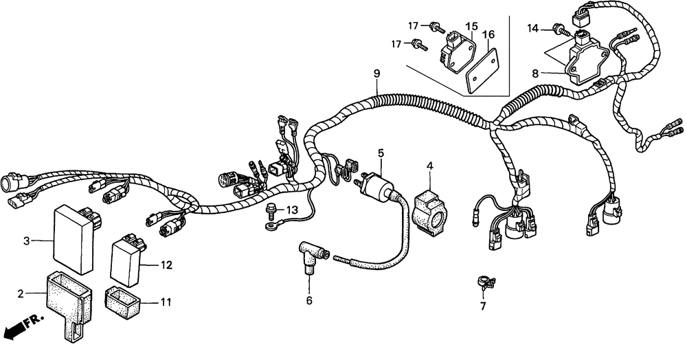 450s wire harness