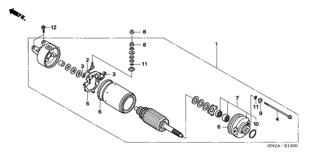 Starter motor