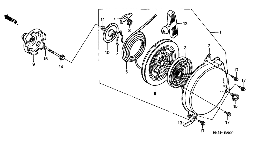 Recoil starter