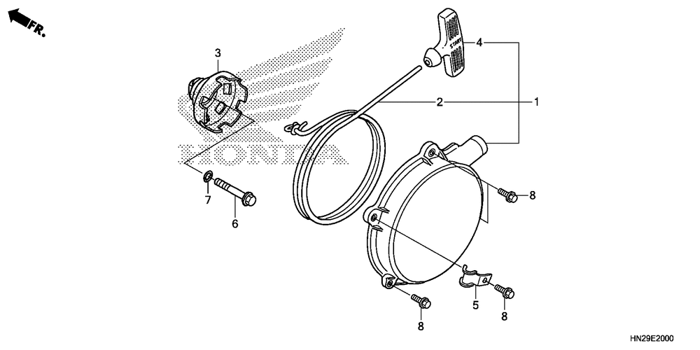 Recoil starter