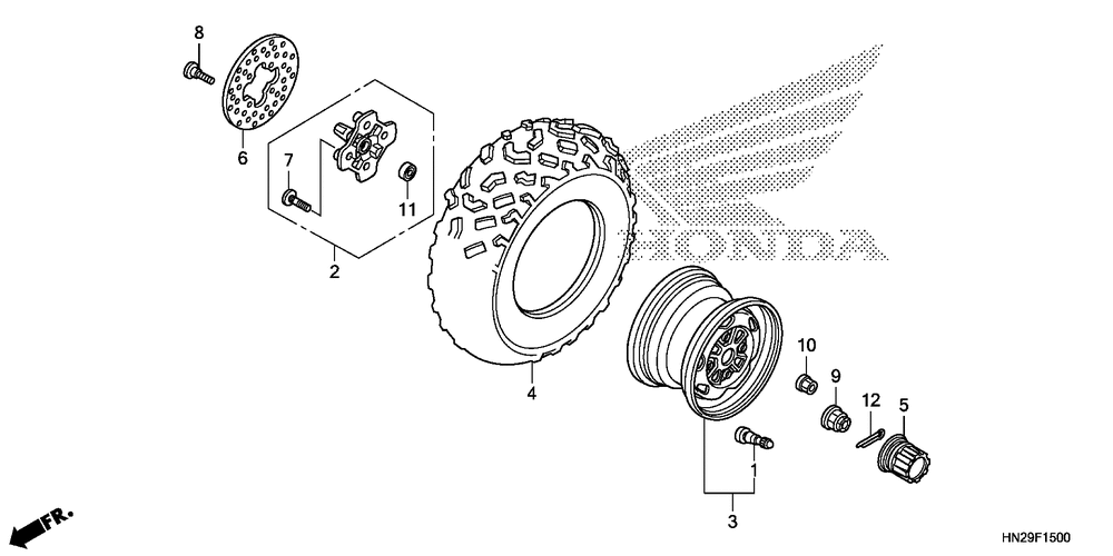 Front wheel