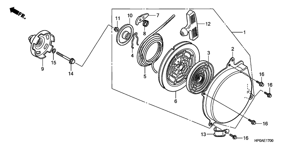 Recoil starter