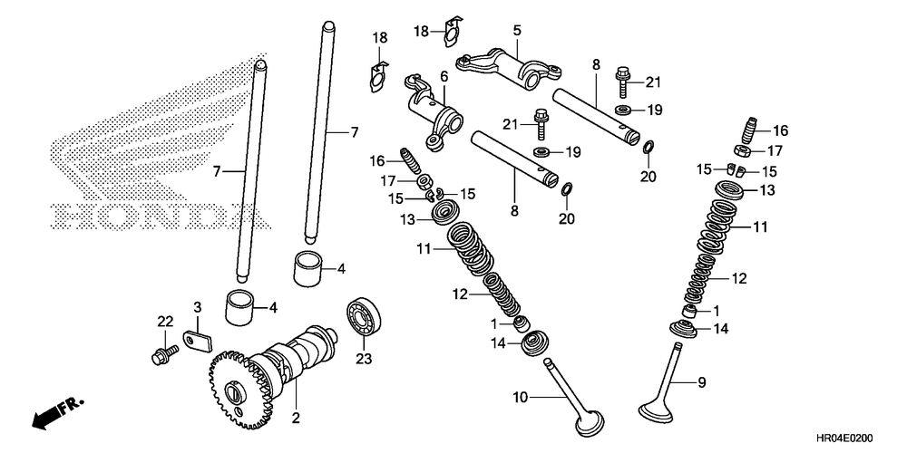 Camshaft & valve