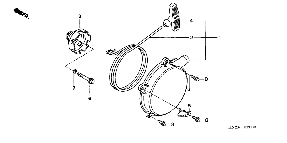 Recoil starter