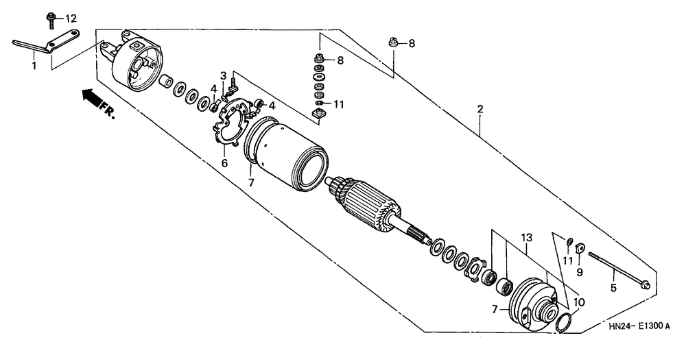 Starter motor