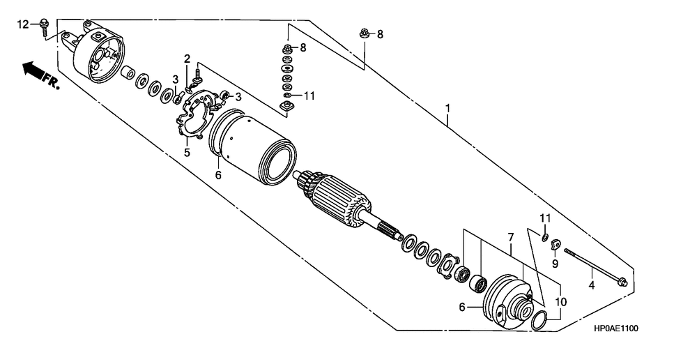 Starter motor