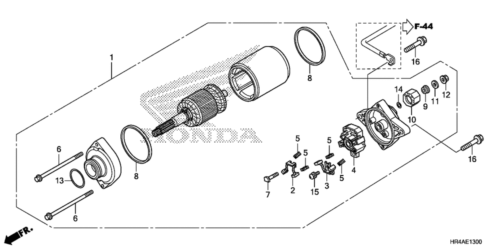 Starter motor