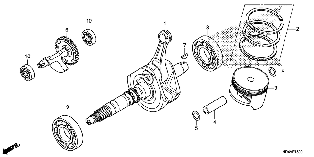 Crankshaft & piston