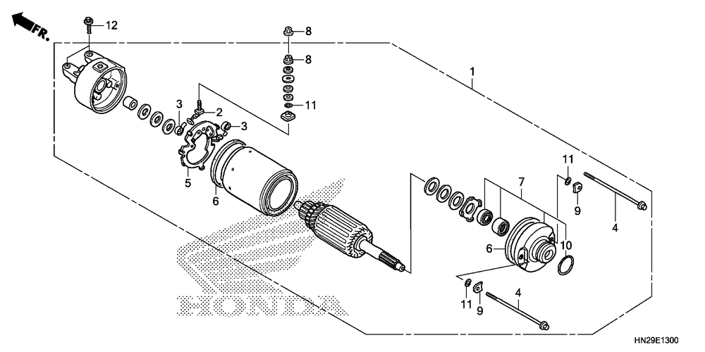 Starter motor