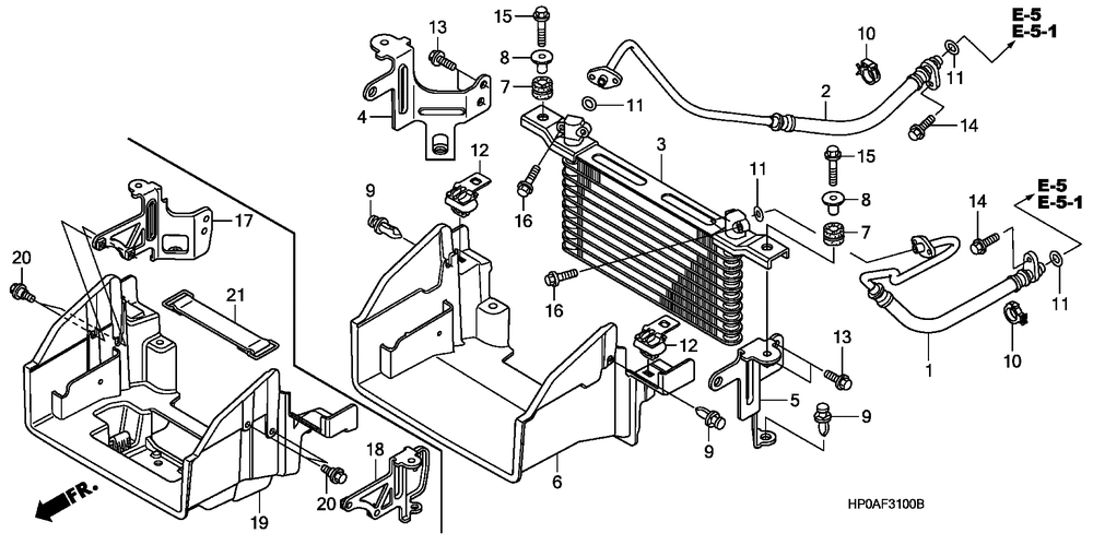 Oil cooler