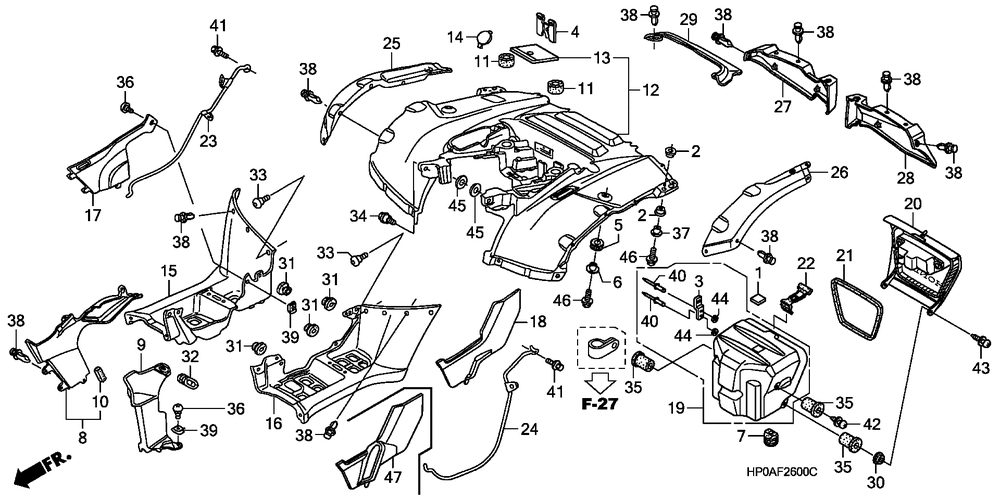 Rear fender