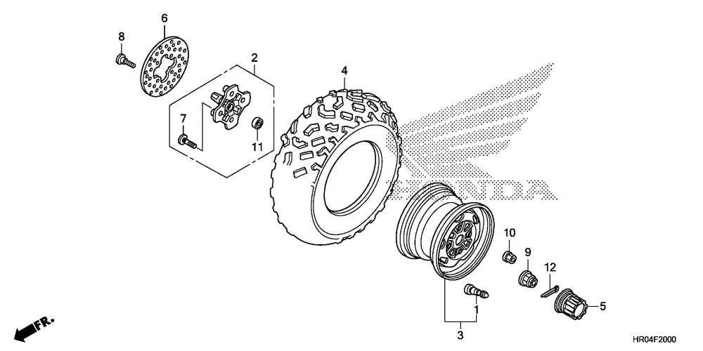 Front wheel