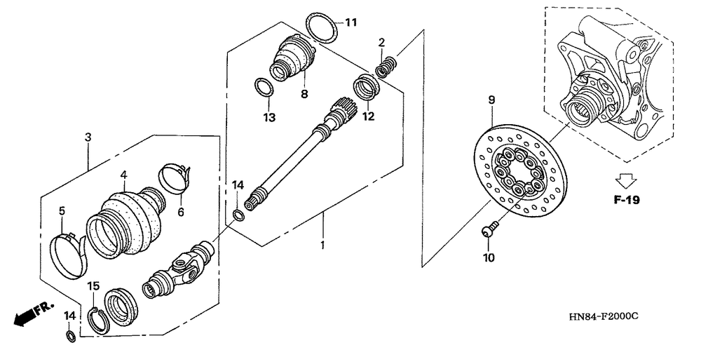 Propeller shaft