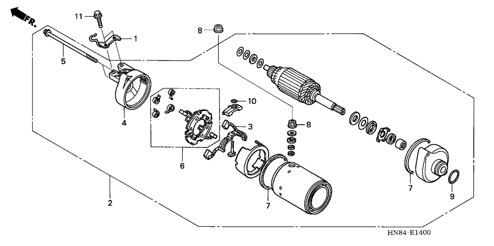 Starter motor