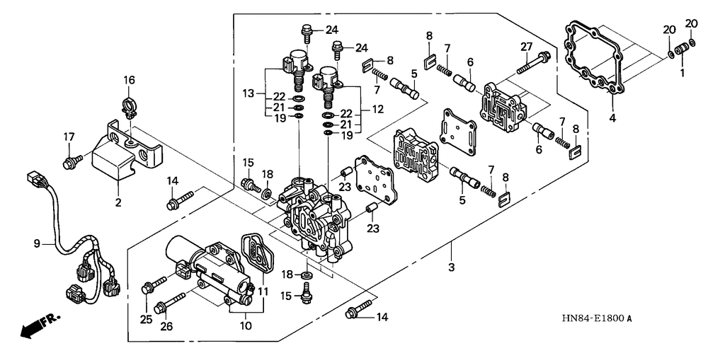 Main valve body