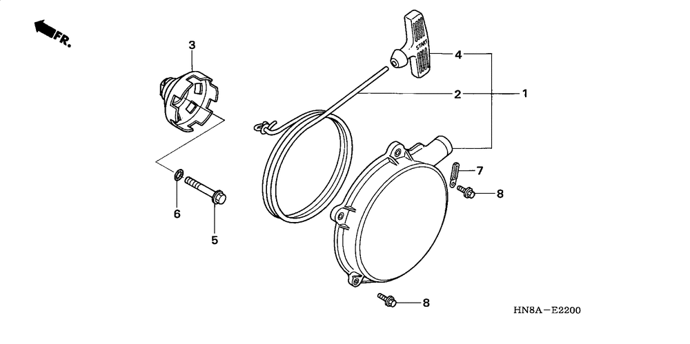 Recoil starter