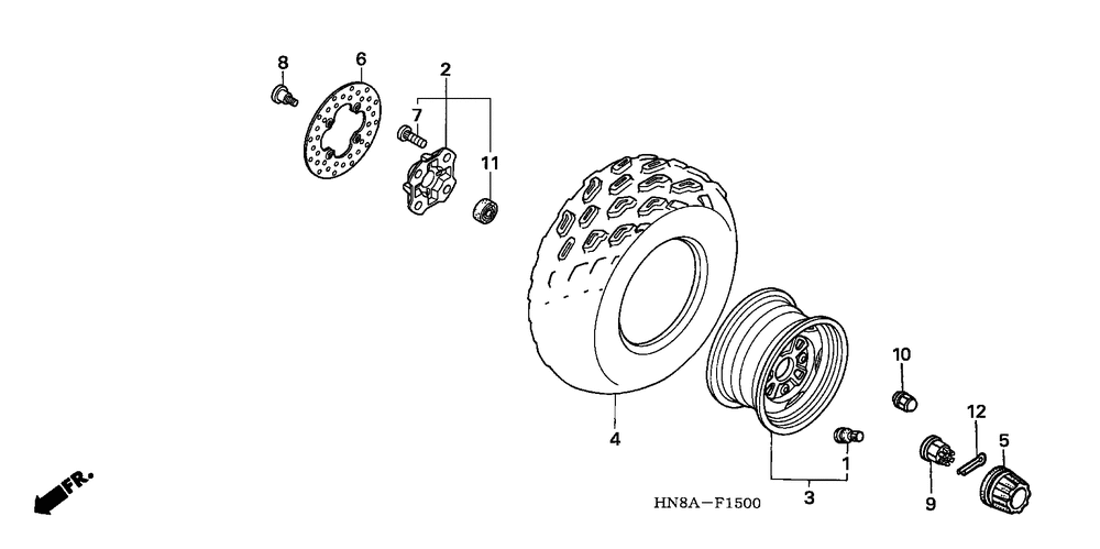 Front wheel