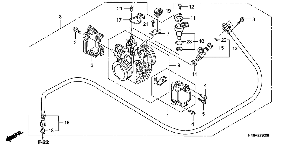 Throttle body