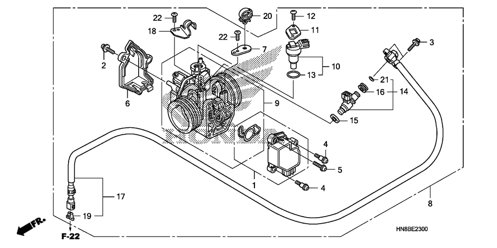 Throttle body