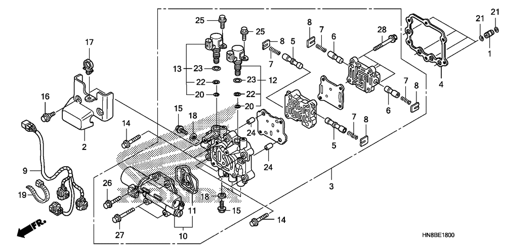 Main valve body