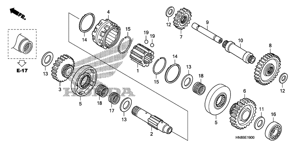 Reverse gear