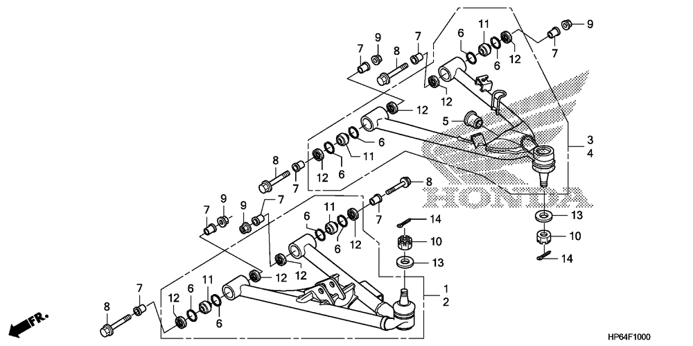 Front arm