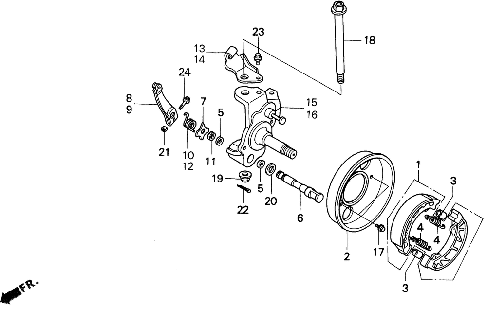 Front brake