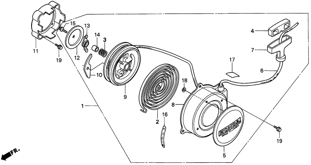 Recoil starter