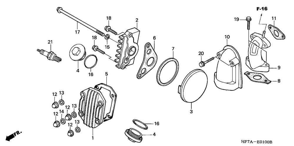 Cylinder head cover