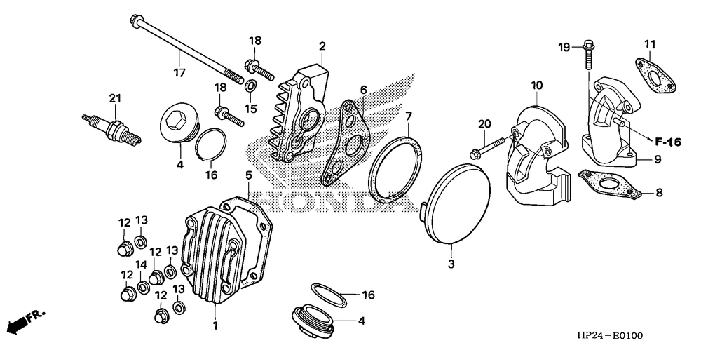 Cylinder head cover