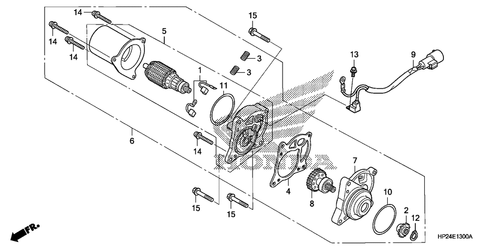 Starter motor