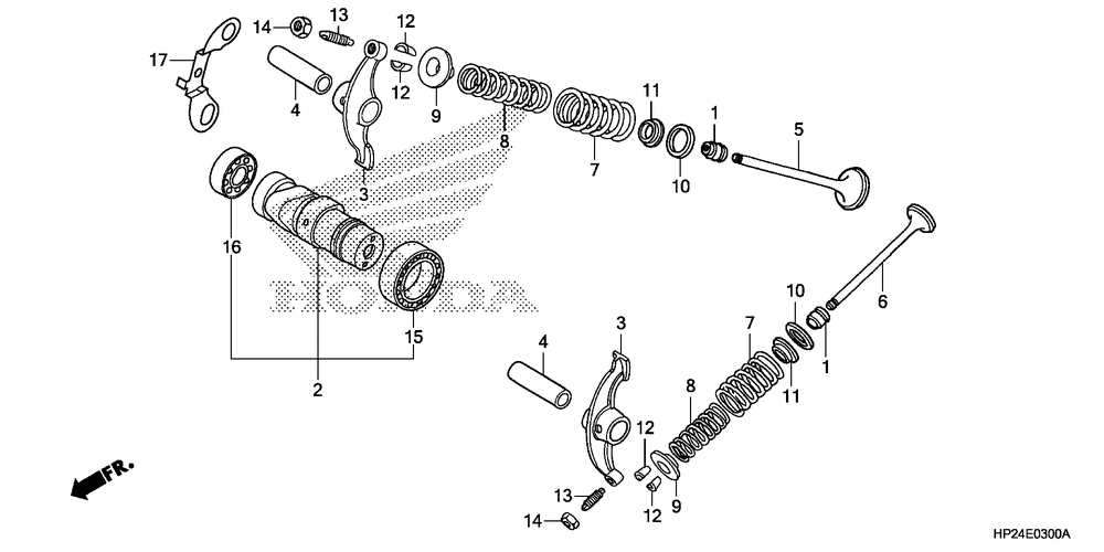 Camshaft & valve