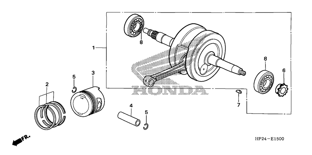 Crankshaft & piston