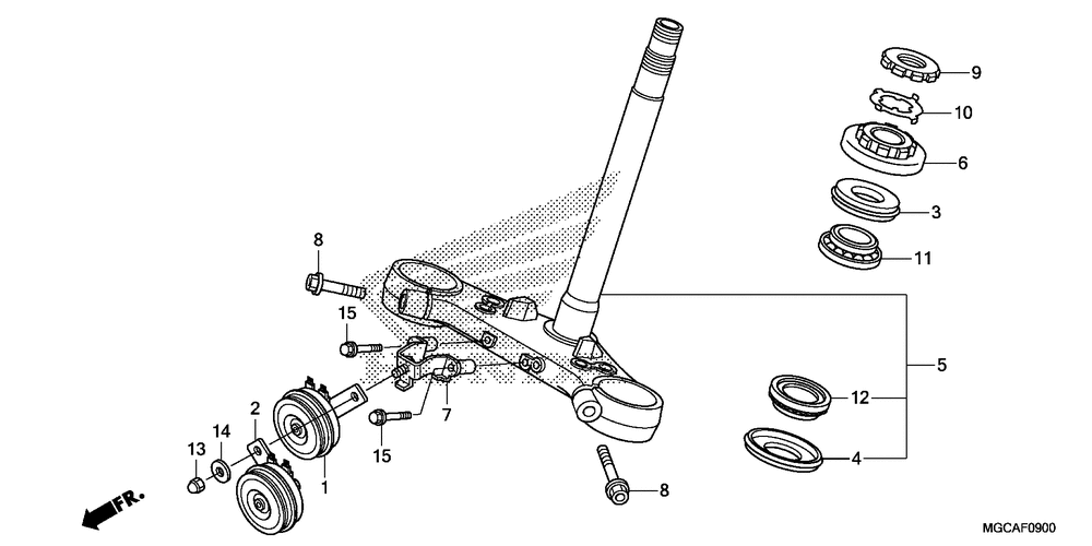 Steering stem