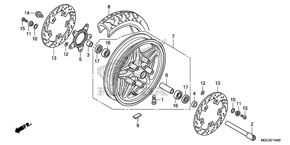 Front wheel