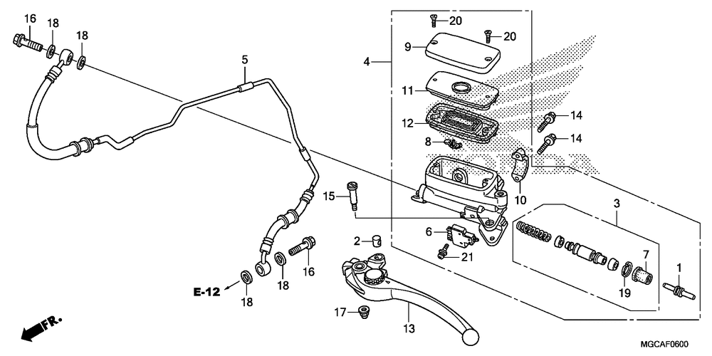 Clutch master cylinder