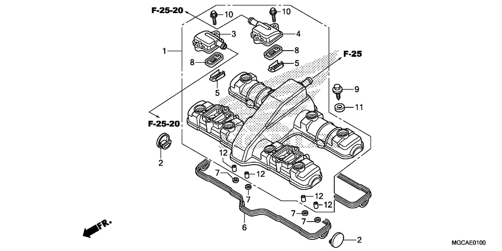 Cylinder head cover