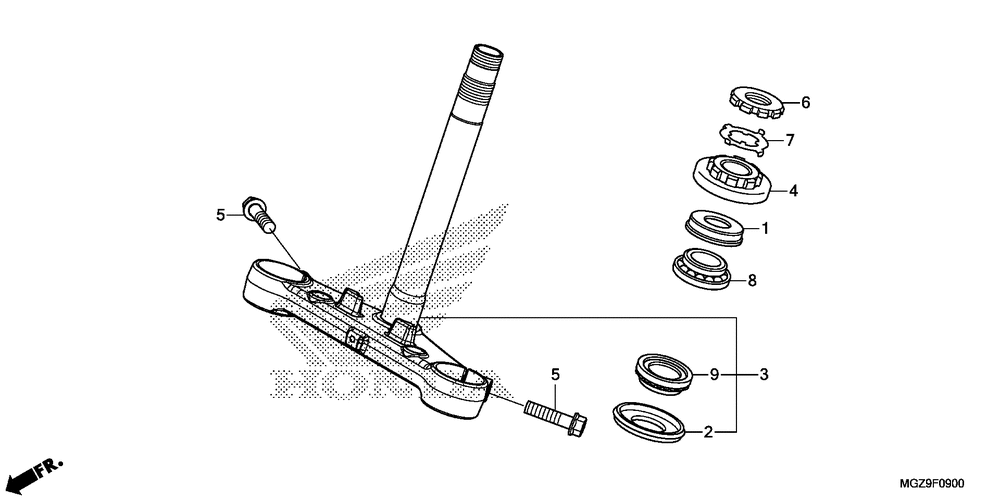 Steering stem